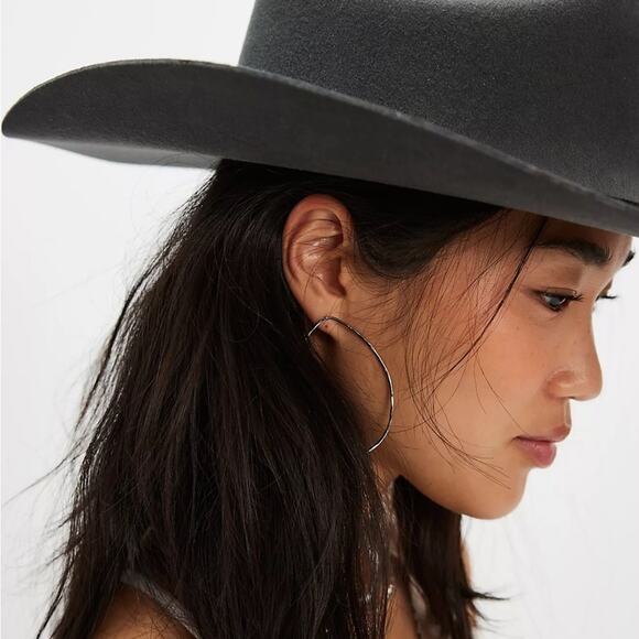 Free People Distressed Wool Cowboy Hat main image 5
